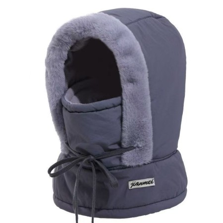 Winter Thick Warm Windproof Hat with Earflaps ( Drak Ash Color)