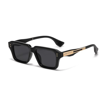Dita legacy square Premium Stylish Sunglass -Goden Black